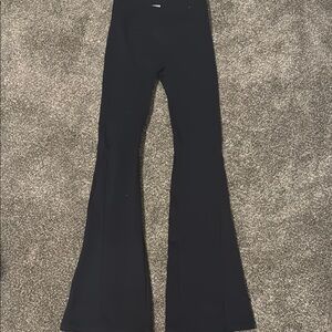 Black Flared Pants
